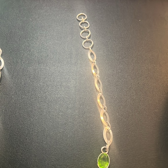 Vintage green and yellow 18-22” necklace - Picture 4 of 6